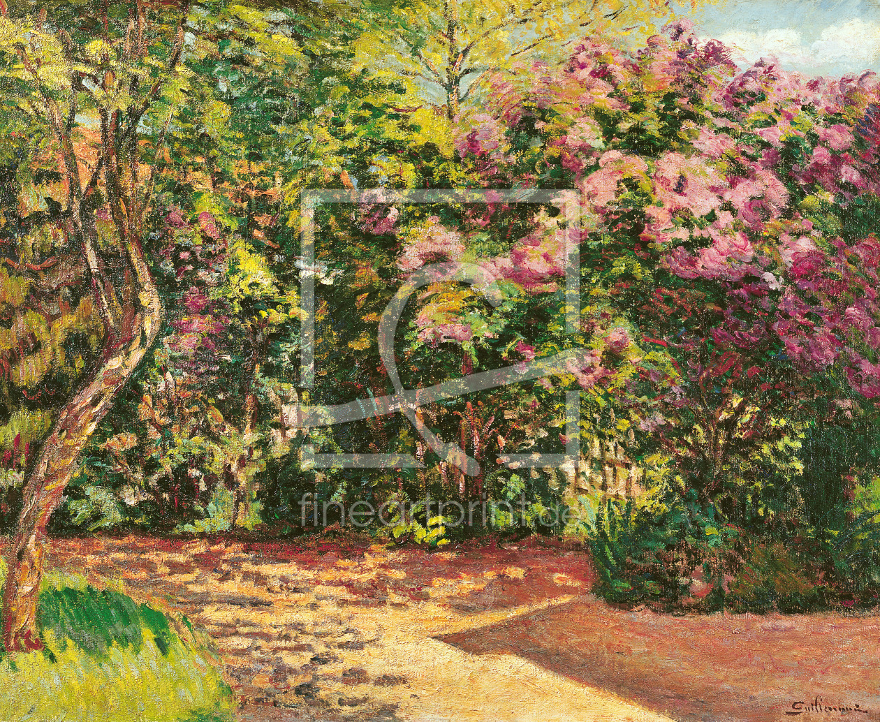 Bild-Nr.: 31002659 Lilac, the Artist's Garden erstellt von Guillaumin, Jean Baptiste Armand