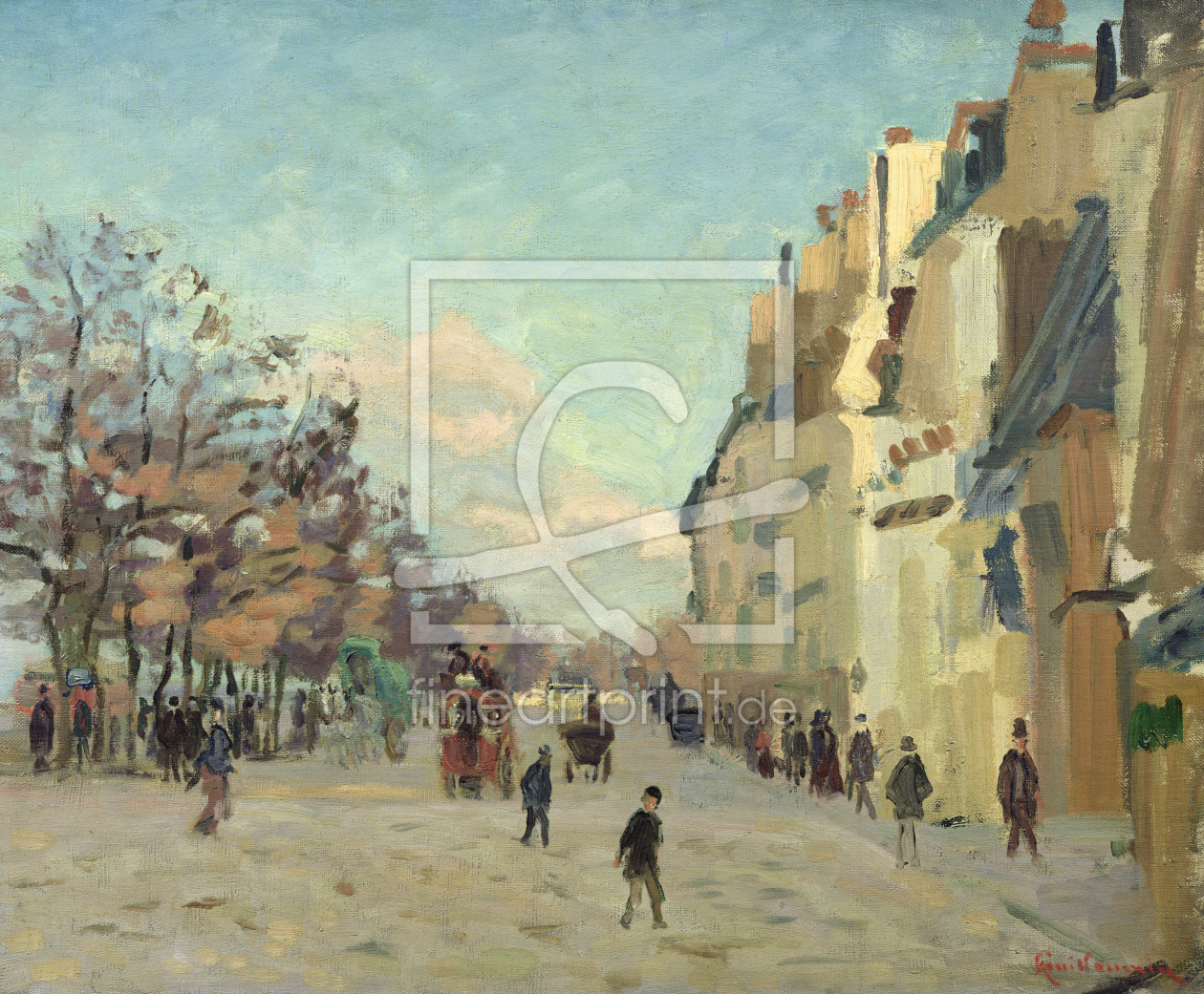 Bild-Nr.: 31002661 Paris, Quai de Bercy, Snow Effect, c.1873-74 erstellt von Guillaumin, Jean Baptiste Armand