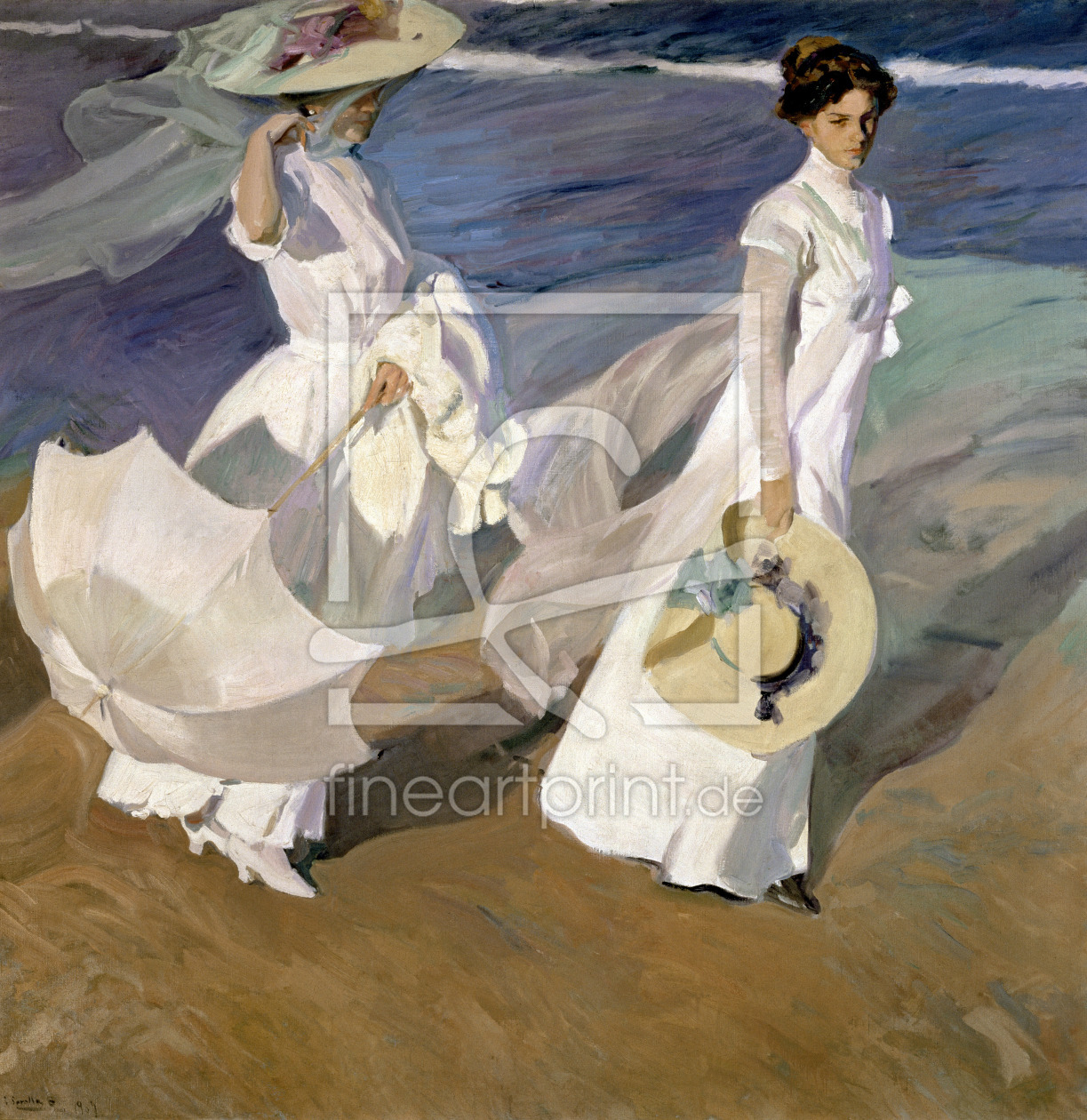 Bild-Nr.: 31002691 Strolling along the Seashore, 1909 erstellt von Sorolla y Bastida, Joaquin
