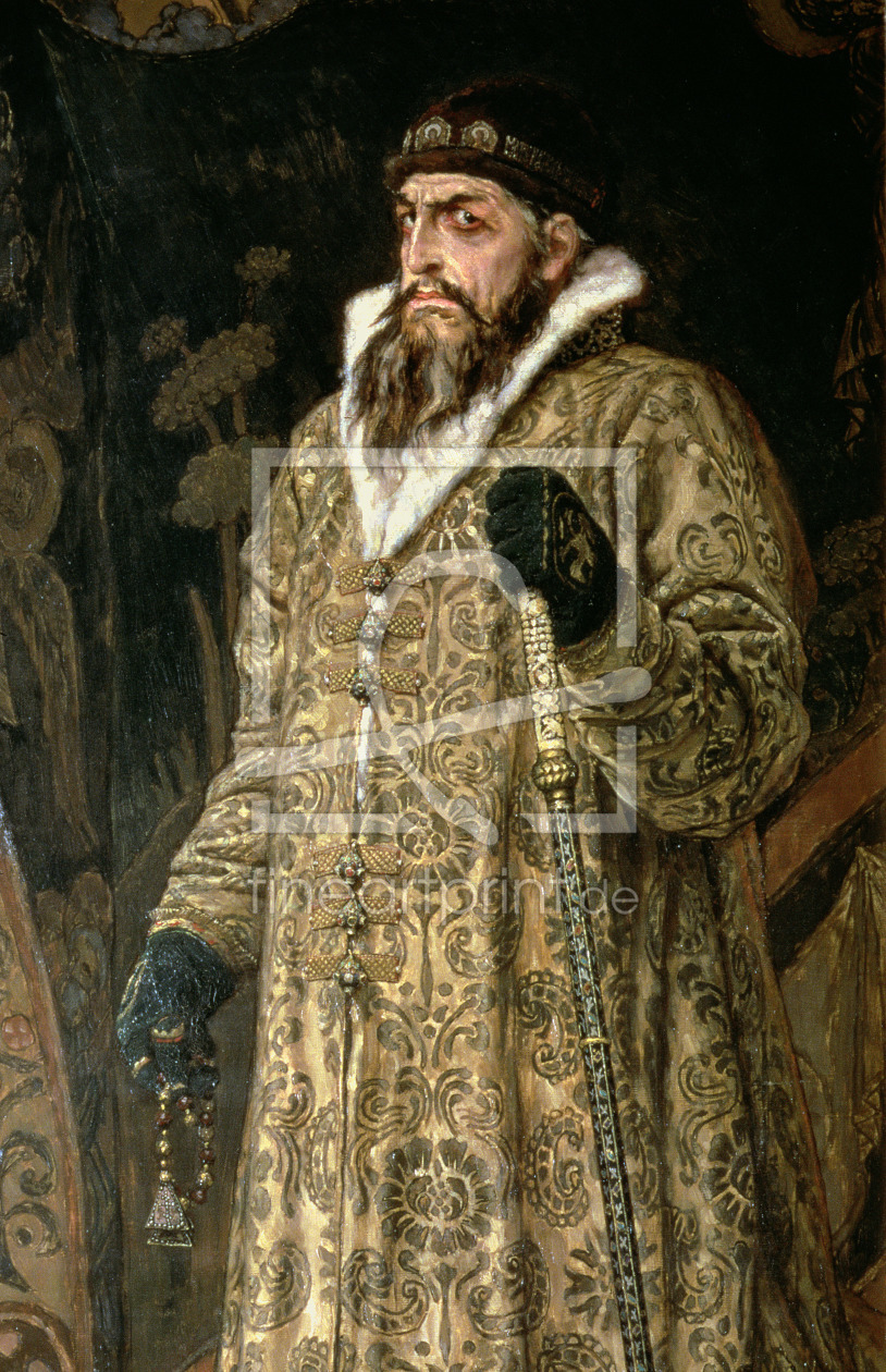 Bild-Nr.: 31002696 Tsar Ivan IV Vasilyevich 'the Terrible' 1897 erstellt von Vasnetsov, Victor Mikhailovich