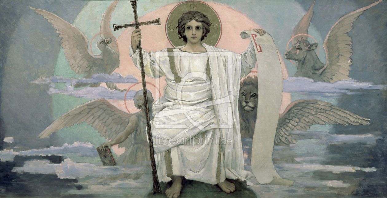 Bild-Nr.: 31002700 The Son of God - The Word of God, 1885-96 erstellt von Vasnetsov, Victor Mikhailovich