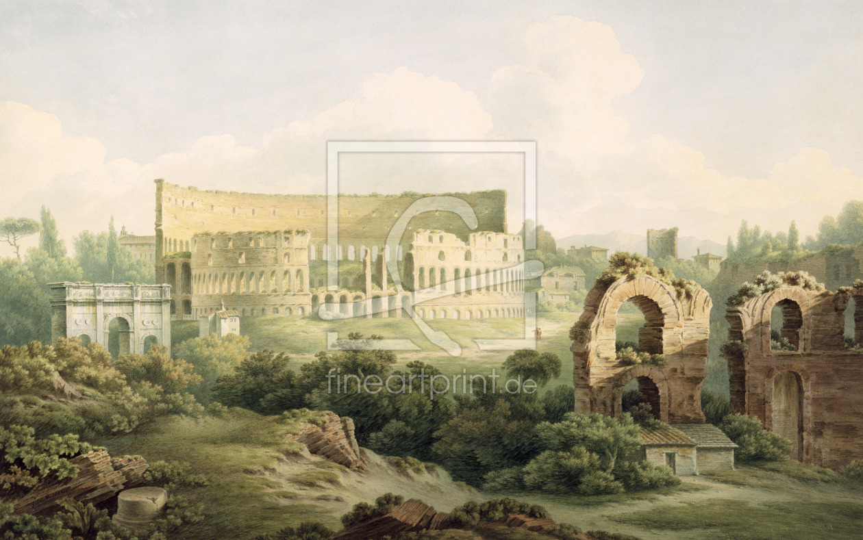 Bild-Nr.: 31002715 The Colosseum, Rome, 1802 erstellt von Smith, John Warwick