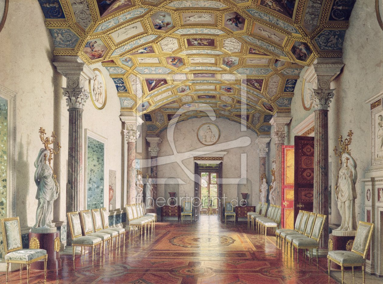 Bild-Nr.: 31002722 The Great Agate Hall in the Catherine Palace at Tsarskoye Selo, 1859 erstellt von 