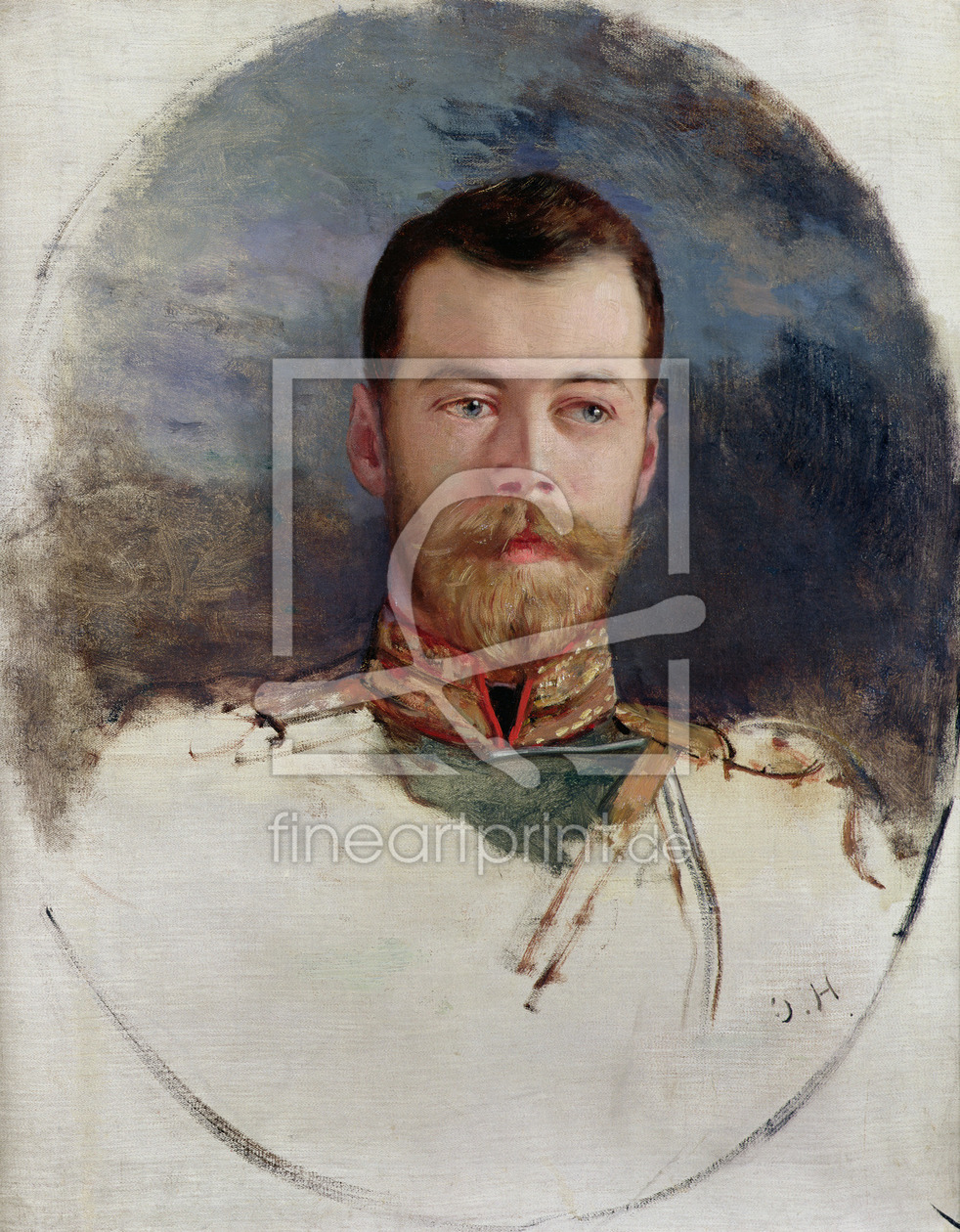 Bild-Nr.: 31002728 Study for a portrait of Tsar Nicholas II 1898 erstellt von 