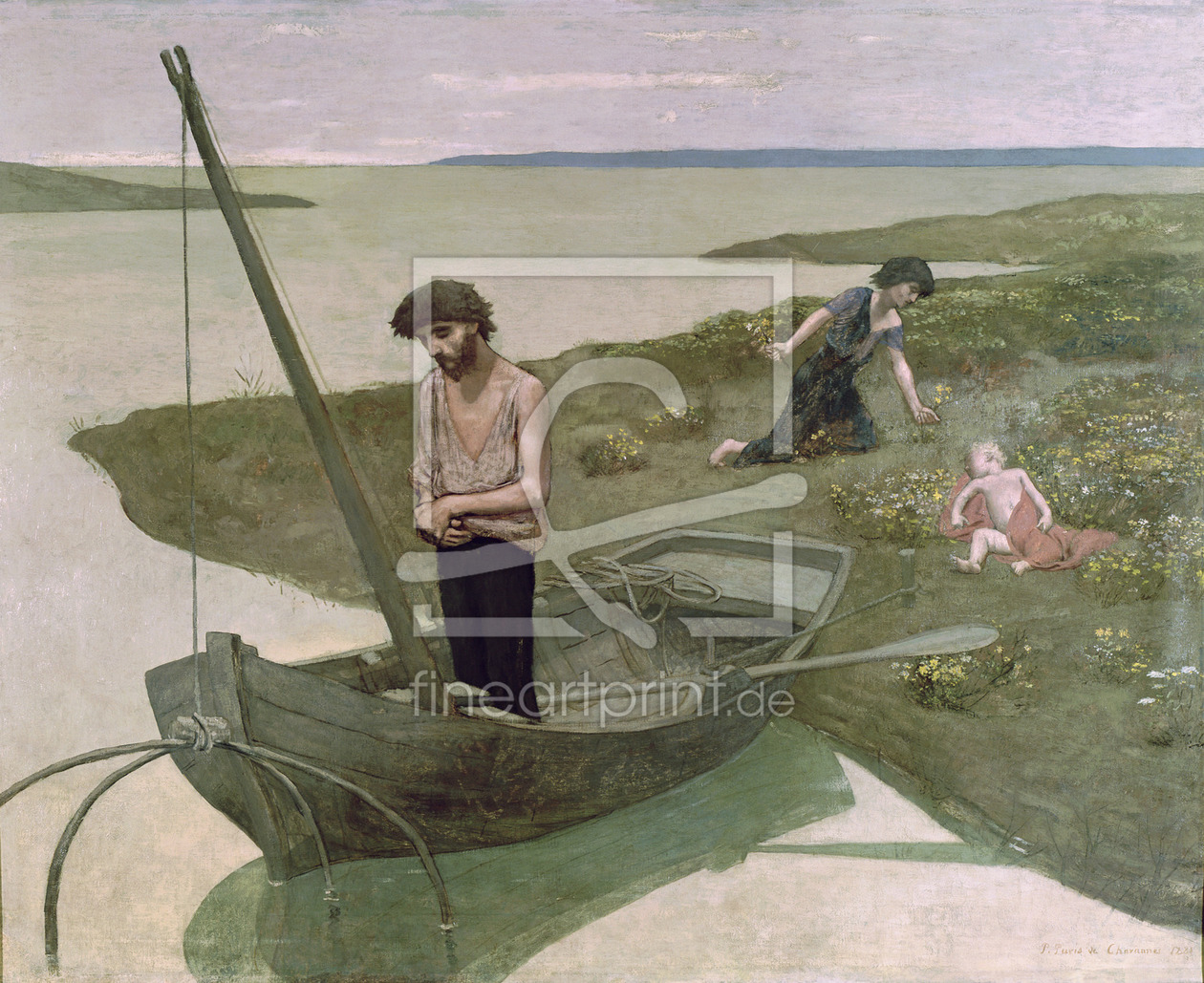 Bild-Nr.: 31002744 The Poor Fisherman, 1881 erstellt von Puvis de Chavannes, Pierre