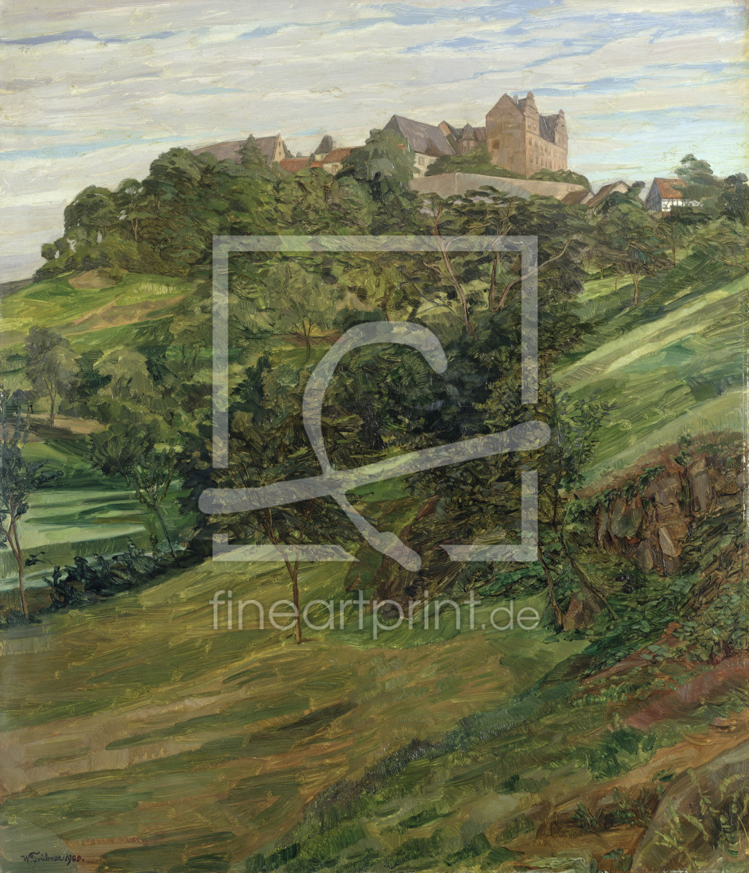Bild-Nr.: 31002781 Lichtenberg Castle in Odenwald, 1900 erstellt von Truebner, Heinrich Wilhelm