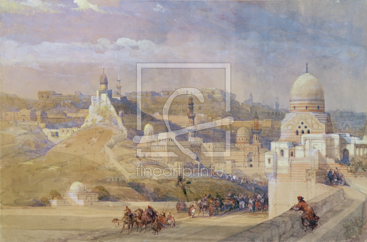 Bild-Nr.: 31002799 The Citadel of Cairo, Residence of Mehmet Ali, 1842-49 erstellt von Roberts, David