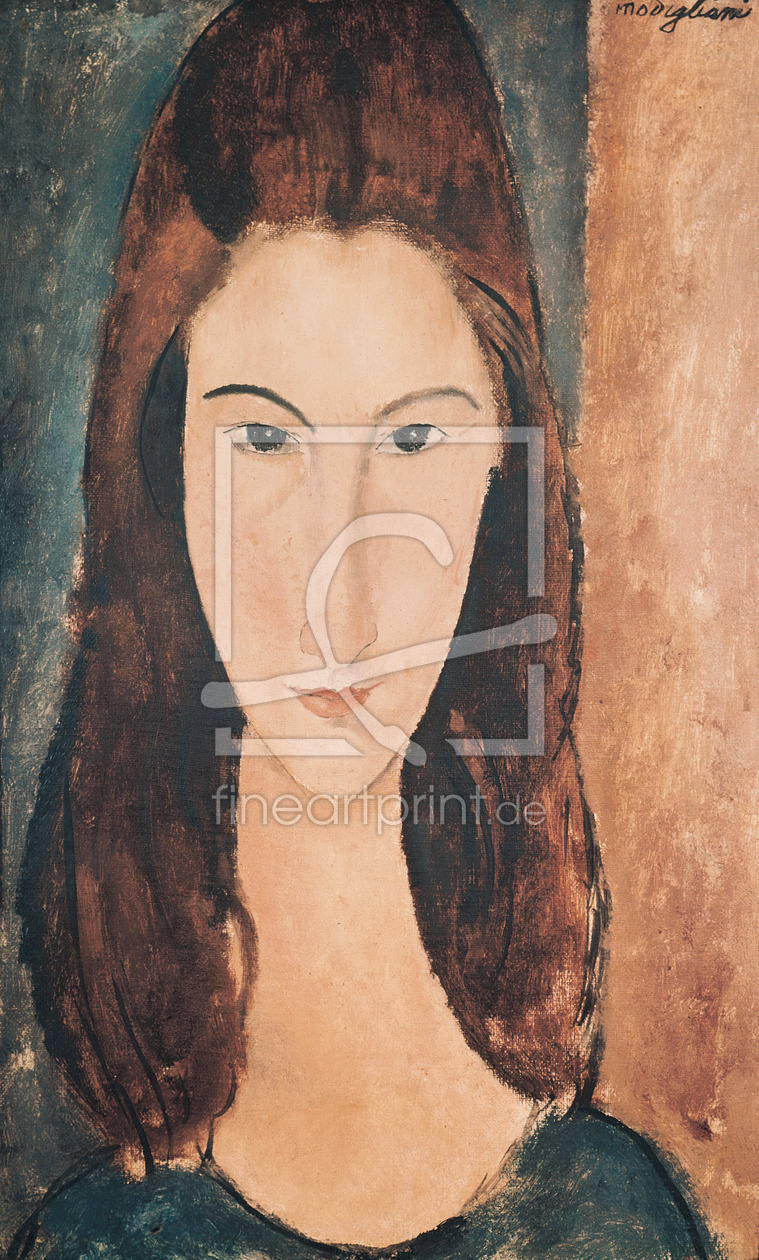 Bild-Nr.: 31002813 Portrait of a Young Girl erstellt von Modigliani, Amedeo