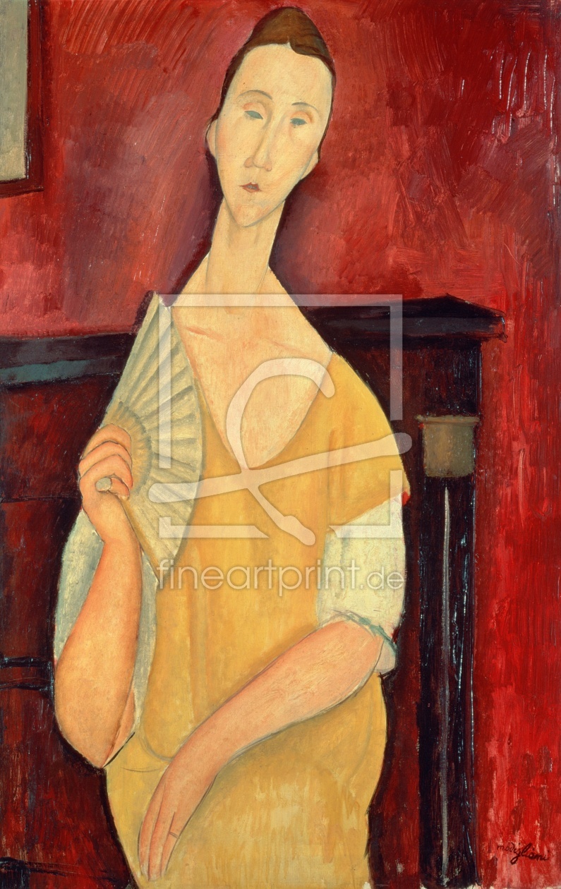 Bild-Nr.: 31002815 Woman with a Fan 1919 erstellt von Modigliani, Amedeo