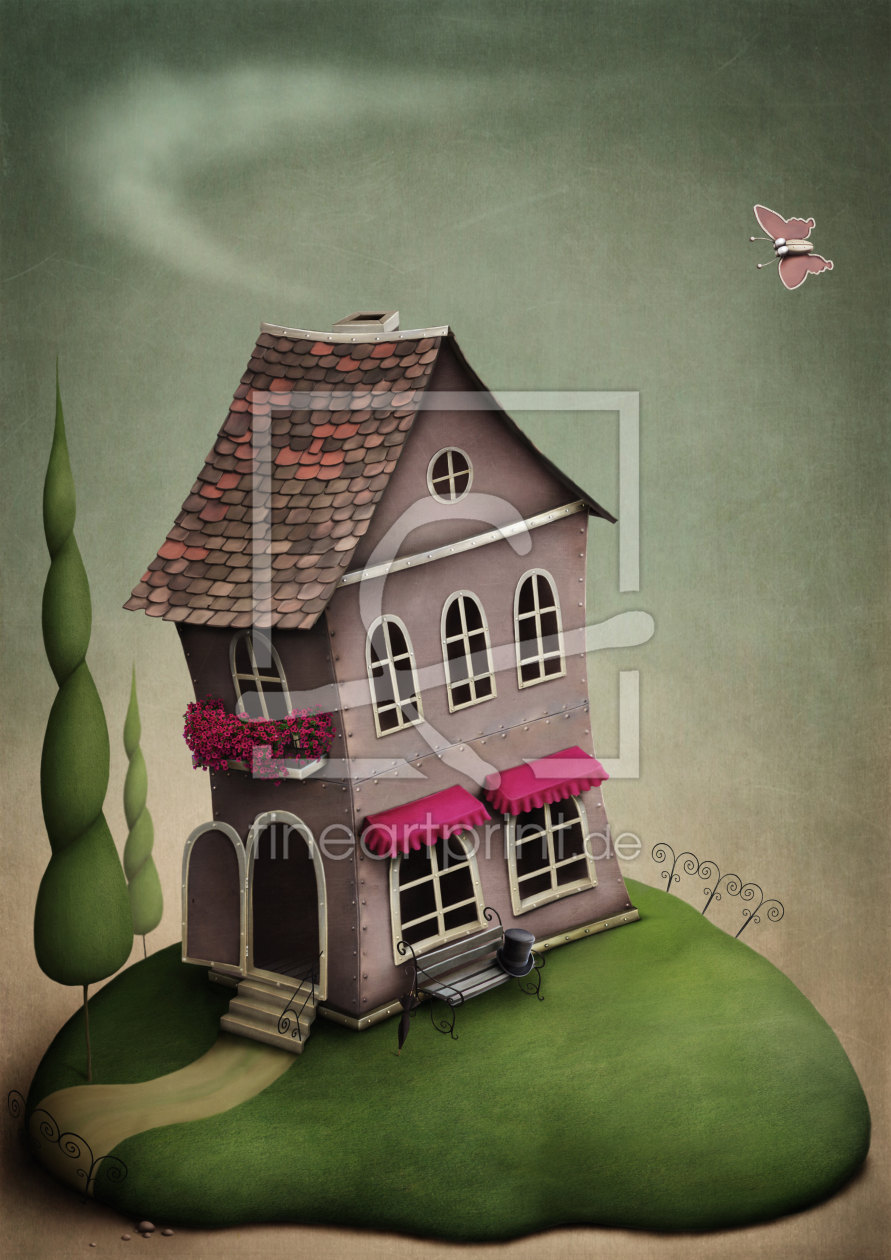 Bild-Nr.: 9630014 The little toy house on the hill erstellt von Ann-Mei