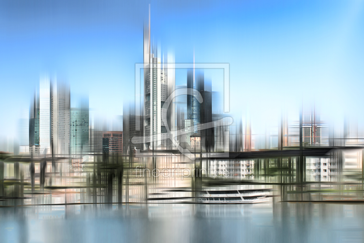 Bild-Nr.: 9788844 Skyline Frankfurt erstellt von Galerie-Fotoeffekt