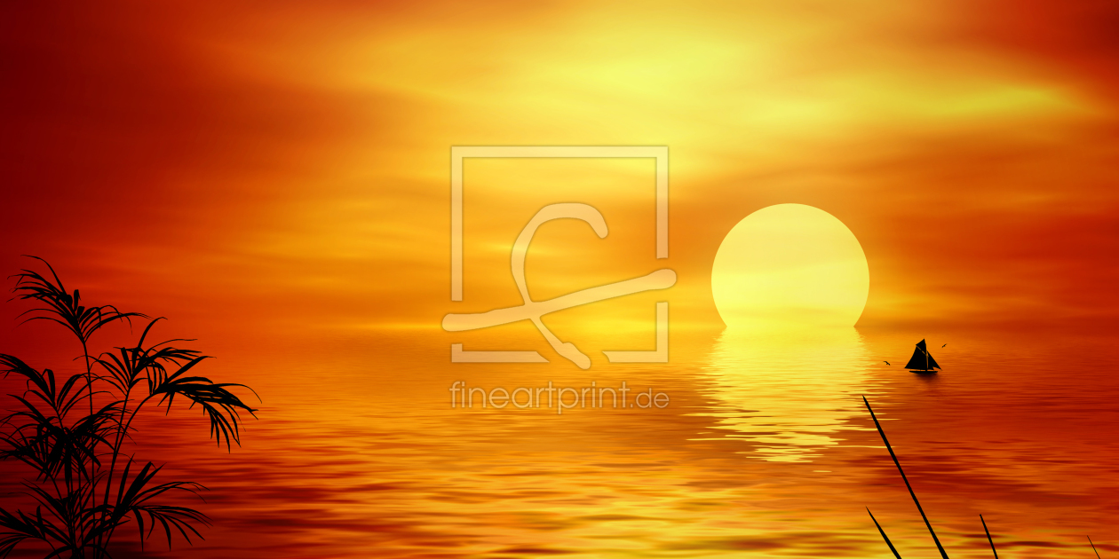 Bild-Nr.: 9905614 fernab Sonnenuntergang erstellt von Gerhard Fechtig
