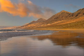 Strand bei Sonnenuntergang auf Fuerteventura/12735013