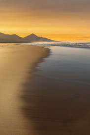 Strand bei Sonnenuntergang auf Fuerteventura/12735014