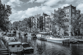 Hausboote in der Brouwersgracht - Amsterdam/12836221