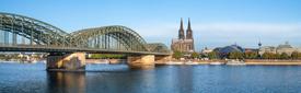 Hohenzollernbrücke und Kölner Dom/12851538