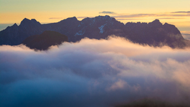 Kaisergebirge im Nebel/12852097