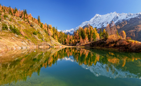 Herbst im Lötschental - Wallis - Schweiz/12852229