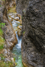 Wasserfall - Almbachklamm bei Berchtesgaden /12852358