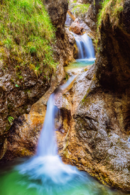 Wasserfall - Almbachklamm bei Berchtesgaden /12852359