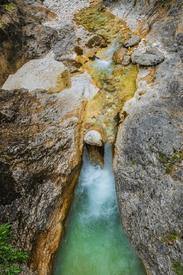 Wasserfall - Almbachklamm bei Berchtesgaden /12852569