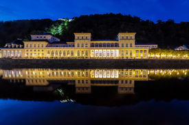 Bad Ems - Kurort - Lahntal - Blaue Stunde/12871051