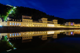 Bad Ems - Kurort - Lahntal - Blaue Stunde/12871053