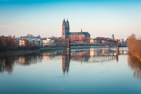 Winter in Magdeburg/12892690