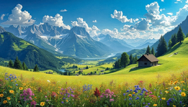 Wiese Alm Berge KI/12899248