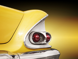 Amerikanischer Oldtimer Bel Air 1958 Heck/12899824