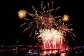 Kölner Lichter - Skyline Feuerwerk/12908051