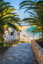 Playa de Morro Jable Strand auf Fuerteventura/12908956