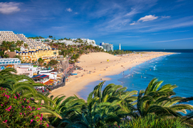 Playa de Morro Jable Strand auf Fuerteventura/12908957