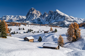 Herbst in Südtirol auf der Seiser Alm/12917767