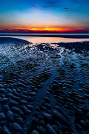 Sonnenuntergang an der Nordsee/12919301