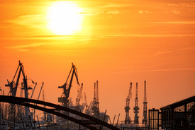 HH-Hafen Silhouette/12920126