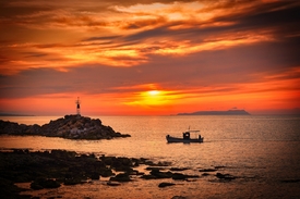 Sonnenuntergang auf Kreta/12921060