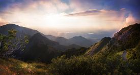 Abend in den Bergen/12921475