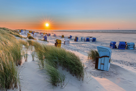 Sonnenuntergang auf Juist/12921988