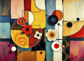 Abstraktes Bild KI/12924564