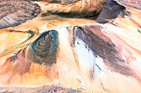 Die Anden aus der Vogelperspektive mixed media/12926622