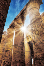 Säulen im Karnak Tempel/12927247