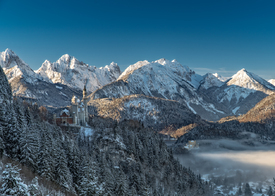 Schloss Neuschwanstein im Winter/12928351