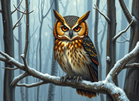 Stolze Eule KI/12936411