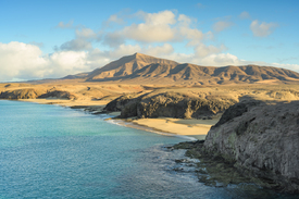 Playa de Papagayo und Hacha Grande auf Lanzarote/12936433