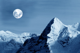 Vollmond am Eiger/12939065