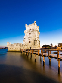 Torre de Belem in Lissabon bei Nacht - Portugal/12948631