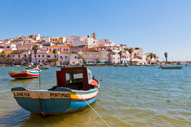 Fischerdorf Ferragudo an der Algarve - Portugal/12948633