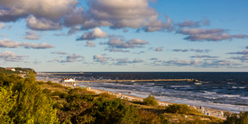 Ostseebad Ahlbeck mit der Seebrücke auf Usedom/12948635