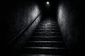 Treppe ins Ungewisse KI/12952342